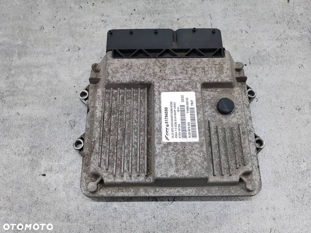 KOMPUTER, STEROWNIK LANCIA MUSA 51784559 71600.020.02 FPT 1.3 JTD - 1