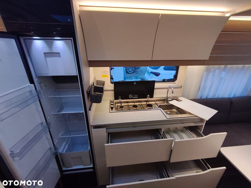 Adria ADORA 522 UP Panorama namiot i aneks podgrzewana podłoga duża lodówka jak hobby ufe 540 560 fendt camping dostawa - 25