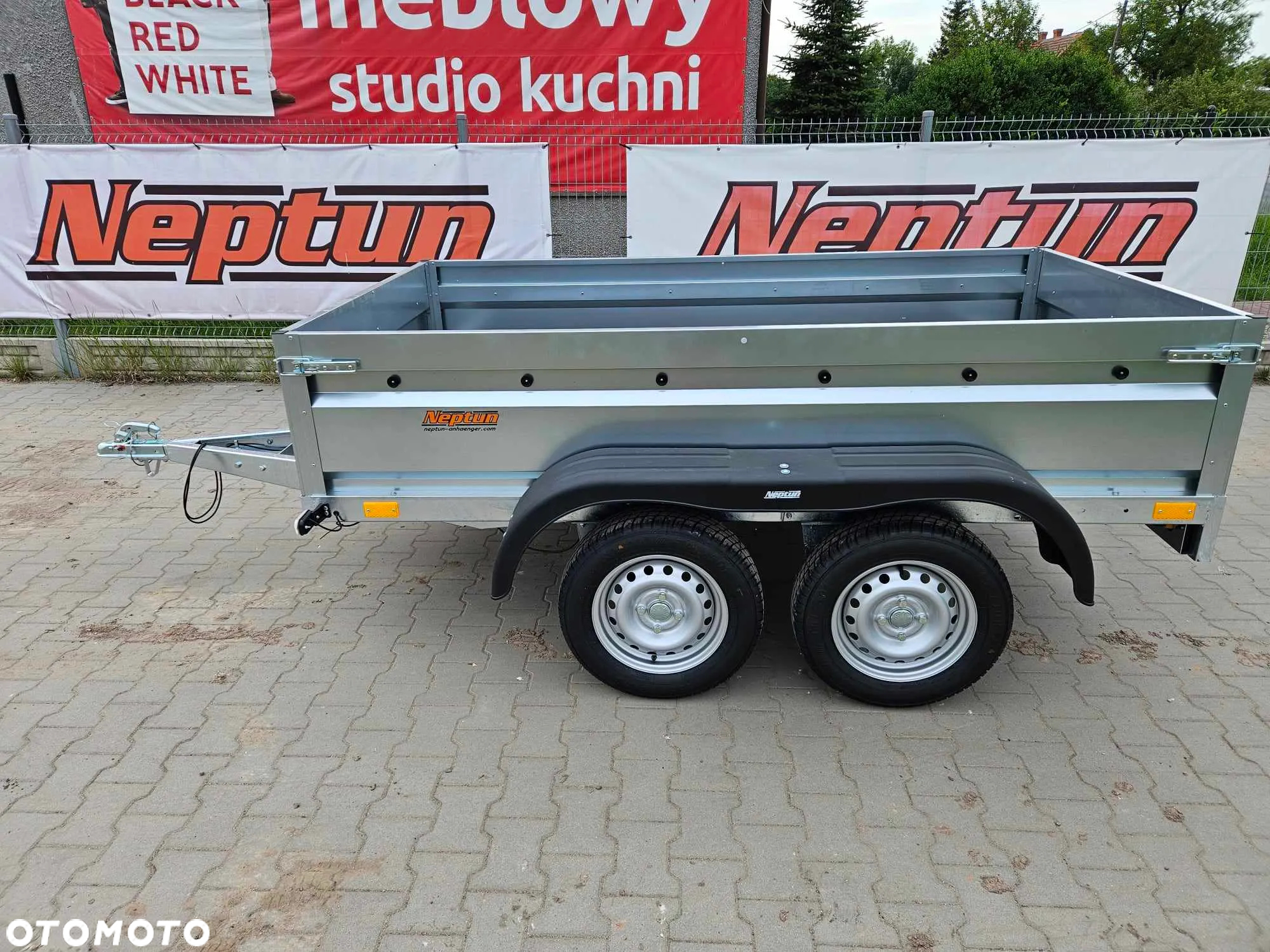 Neptun RUSTIK N7-236 skrzynia 236 x 129cm burty 40cm! 2 osie - 12