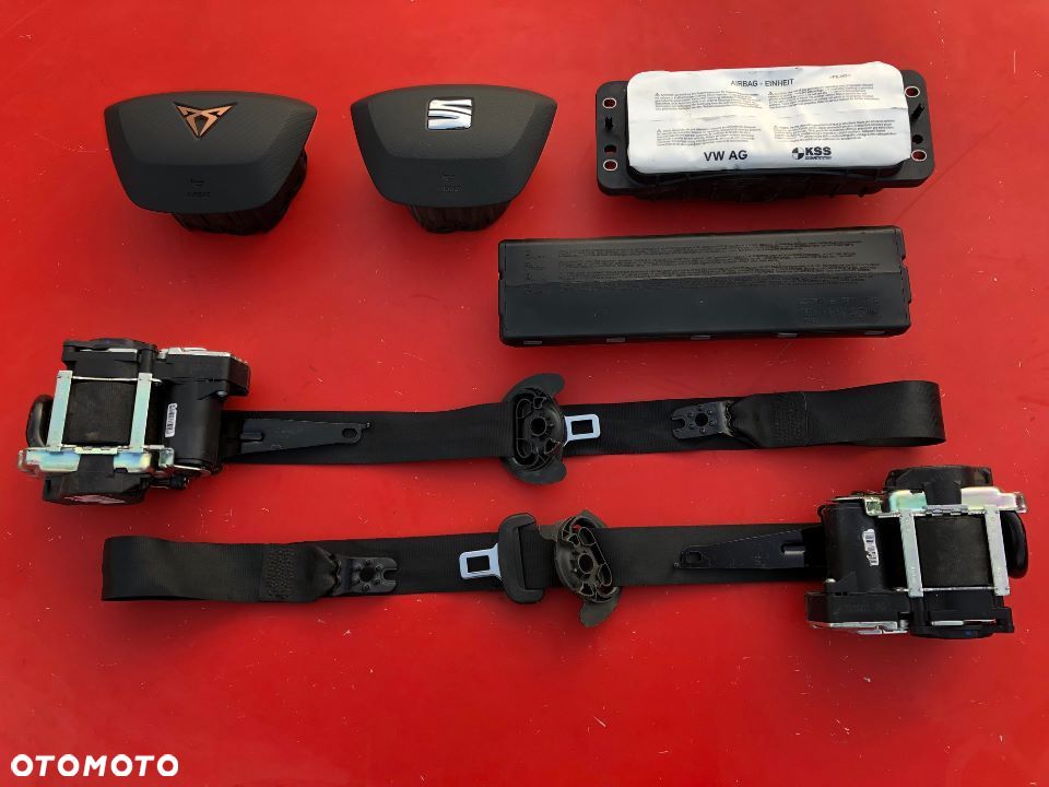 SEAT TARRACO DESKA KONSOLA KOKPIT PULPIT PÓŁKA PARAPET AIRBAG AIR BAG PASY PAS - 9