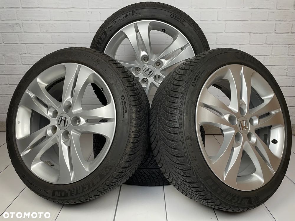 Ładne Felgi 18 Honda Accord VIII Typ S – oryginalne, bardzo dobry stan, 5x114.3 do Honda Accord, CR-V, Civic - 2