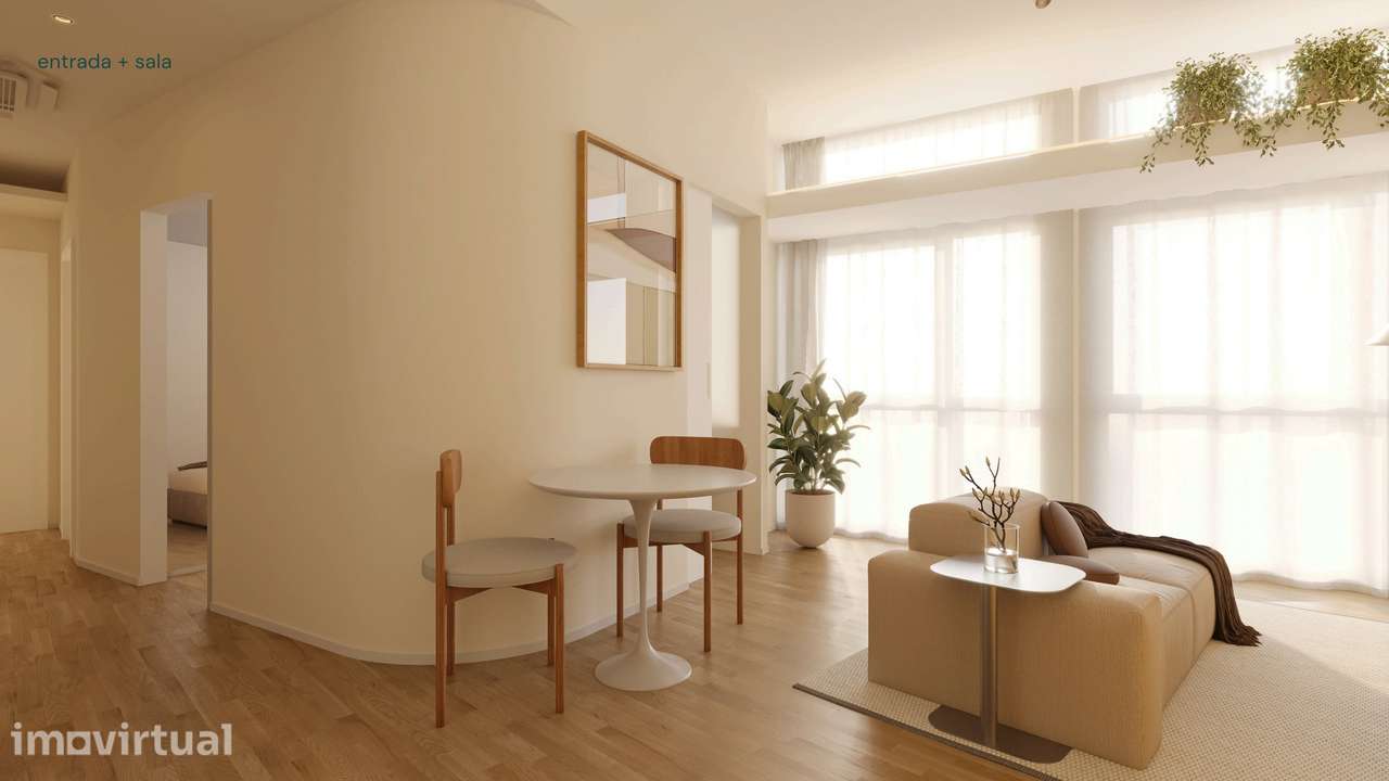 Apartamento T1 com ar condicionado e elevador - Grande imagem: 5/6