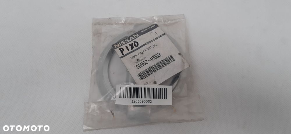 NISSAN PIXO 09-13 EMBLEMAT ZNACZEK GRILL PRZÓD 62892-4A00B - 5