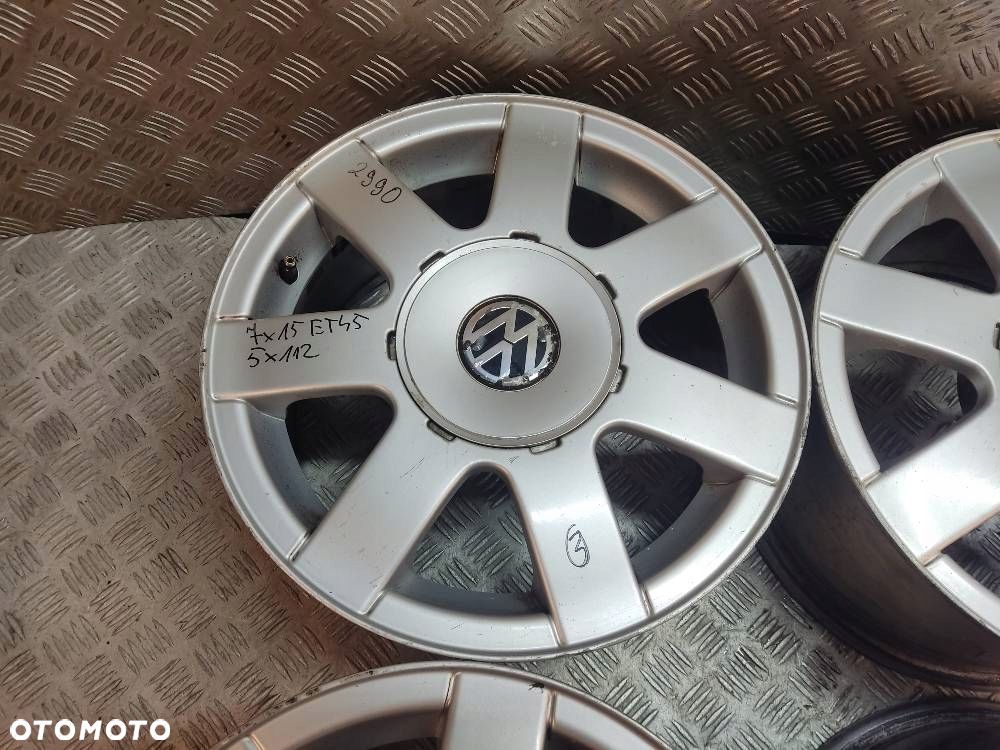 FELGI ALUMINIOWE KOMPLET 4SZT 7X15 ET45 5X112 FI57,1 - 4