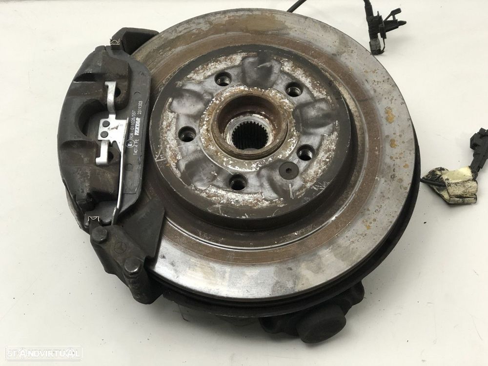 Manga d'eixo + disco dos travões Frente/Esq Usado MERCEDES-BENZ M-CLASS (W163) M... - 2