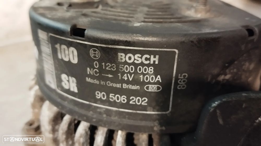 ALTERNADOR OPEL ASTRA / VECTRA / FRONTERA 2.0DTI 2.2DTI 90506202 0123500008 - 4