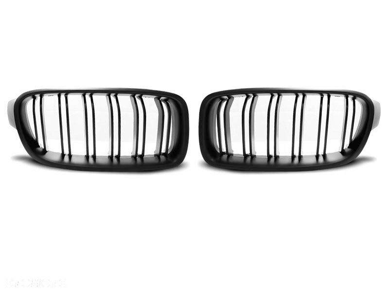 Atrapa Grill Bmw F30/F31 11- M3 Style Matt Black - 1