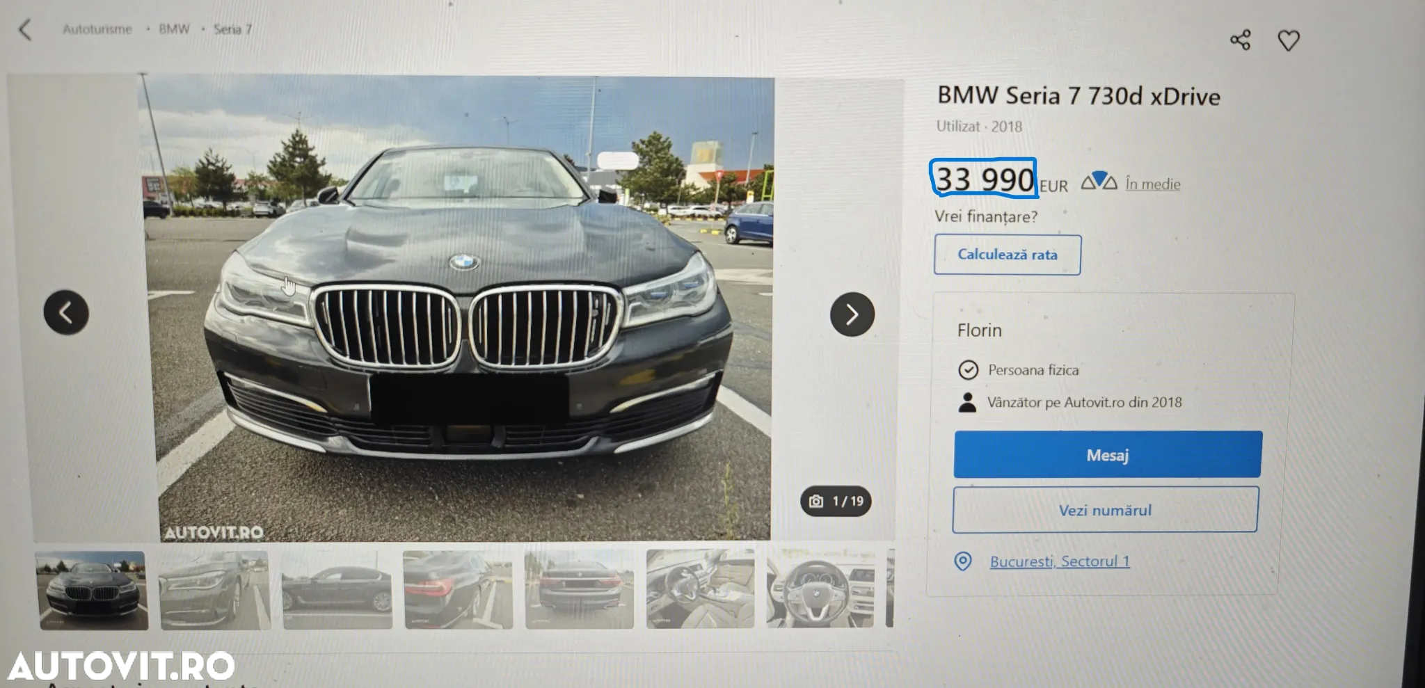 BMW Seria 7 730d xDrive - 2