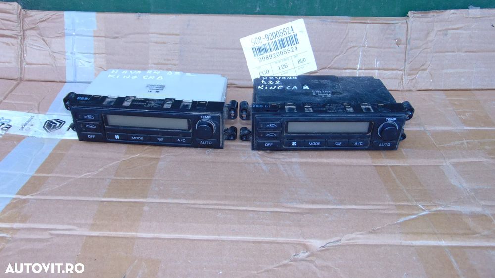 Panou clima Nissan Navara King kab D21-D22, 2.5 diesel - 1