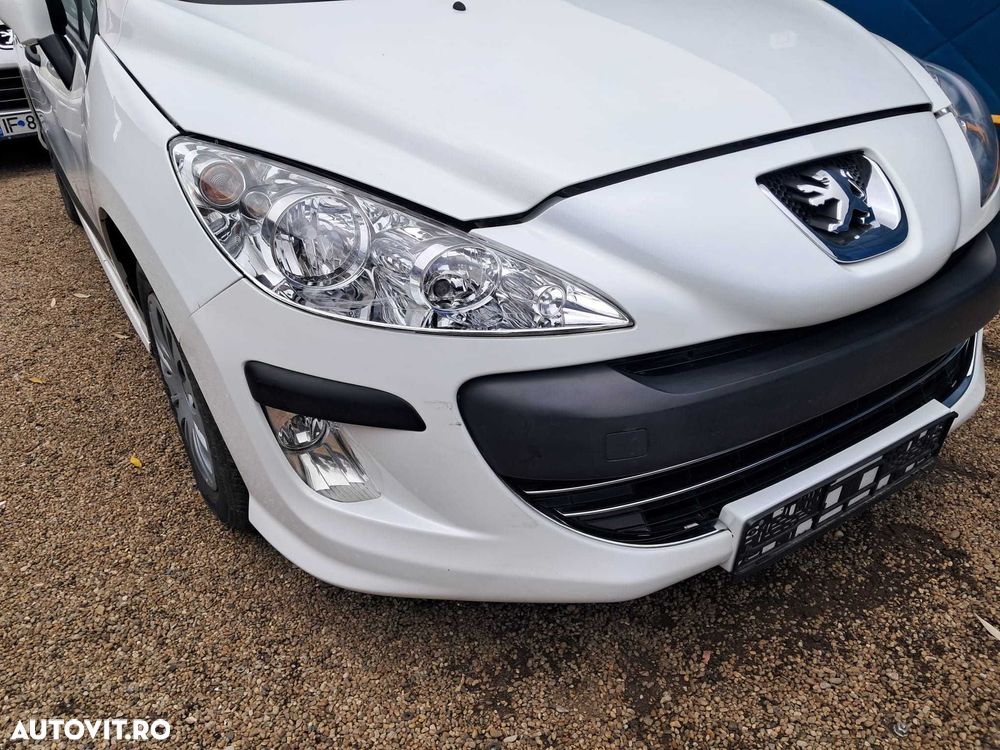 Peugeot 308, bara fata completa, faruri practic noi, capota motor. - 1