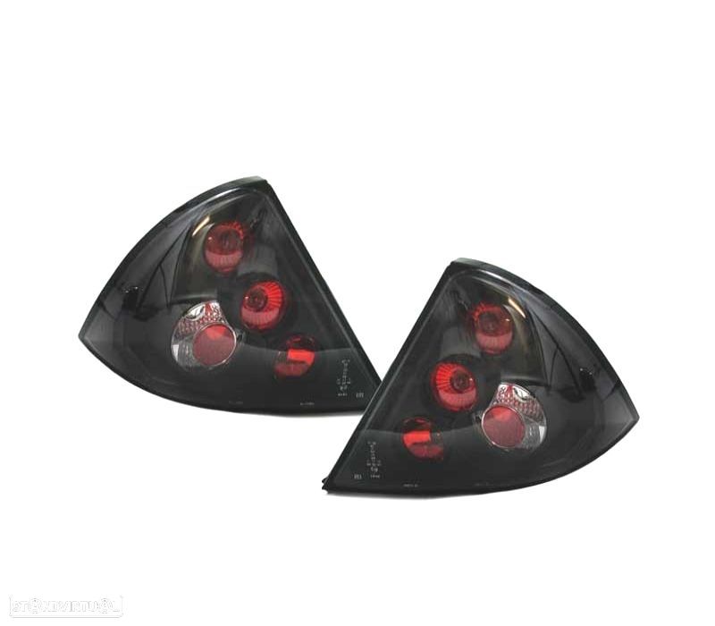 FAROLINS TRASEIROS FORD MONDEO 00-07 PRETO - 1