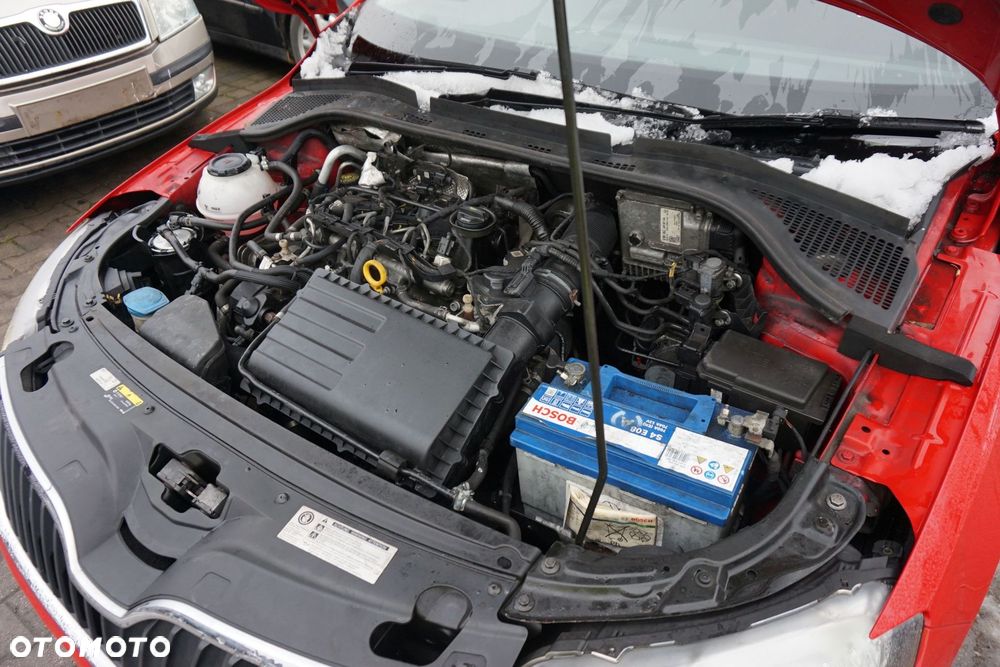 SKODA RAPID NH3 LIFT LB LIFTBACK 2017 LF3K 1.4 TDI CUSB 90KM RTE CZERWONY na części - 9