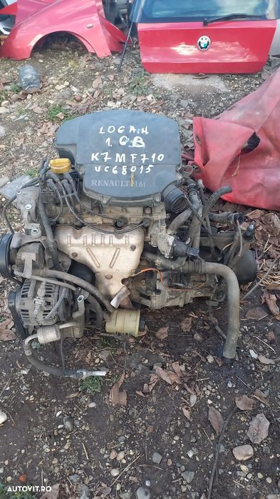 Motor Dacia logan mcv 1.6 benzina an 2007 cod motor k7mf710 - 7
