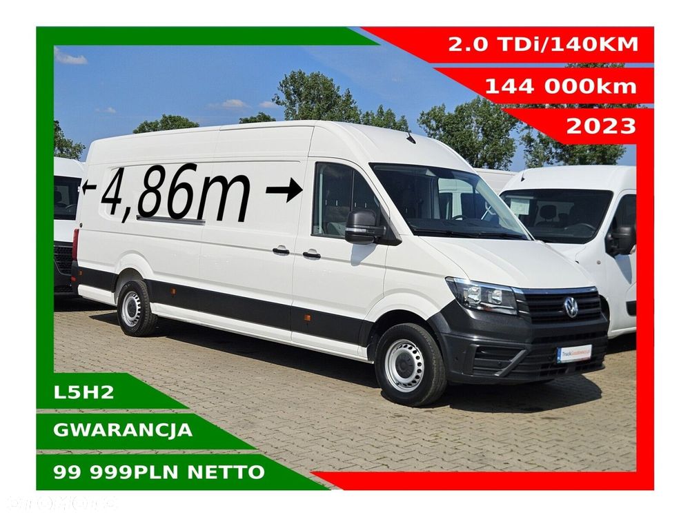 Volkswagen Crafter L5H2 *99999zł NETTO* 2.0TDi/140KM - 1
