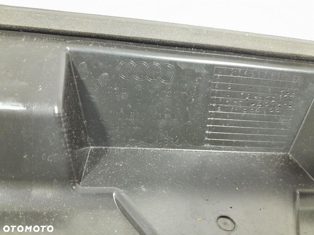 AUDI Q7 II 4M SPOILER LOTKA DACHOWA KLAPY TYŁ 4M0827933A LC9A - 8