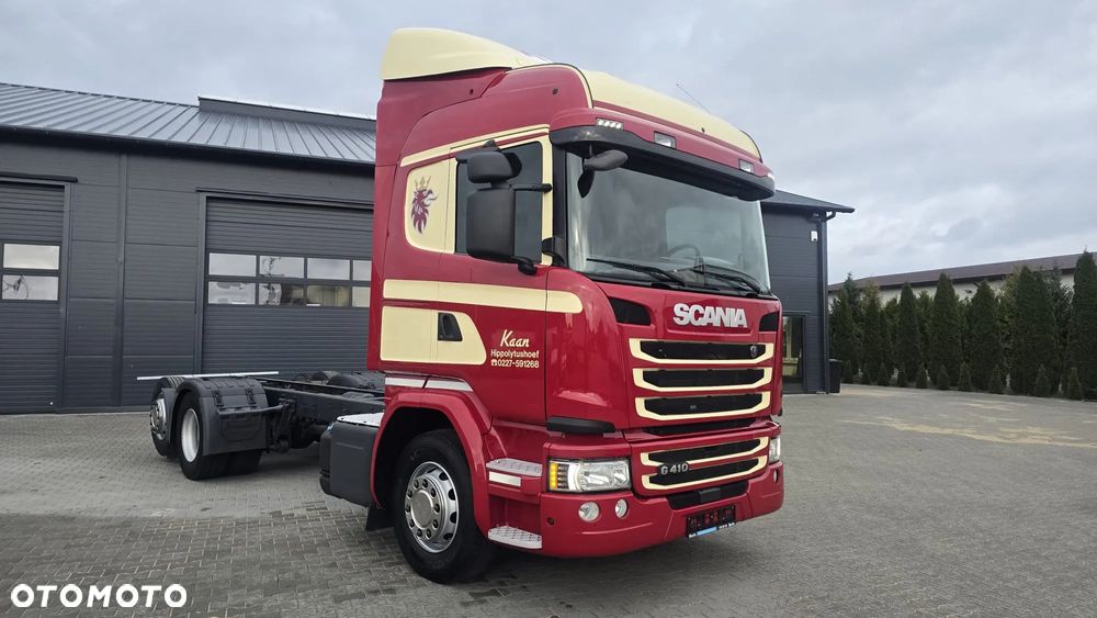 Scania G410 Euro 6 6x2 bez EGR do zabudowy beczka mleko laweta super stan! świeży import z Holandii - 1