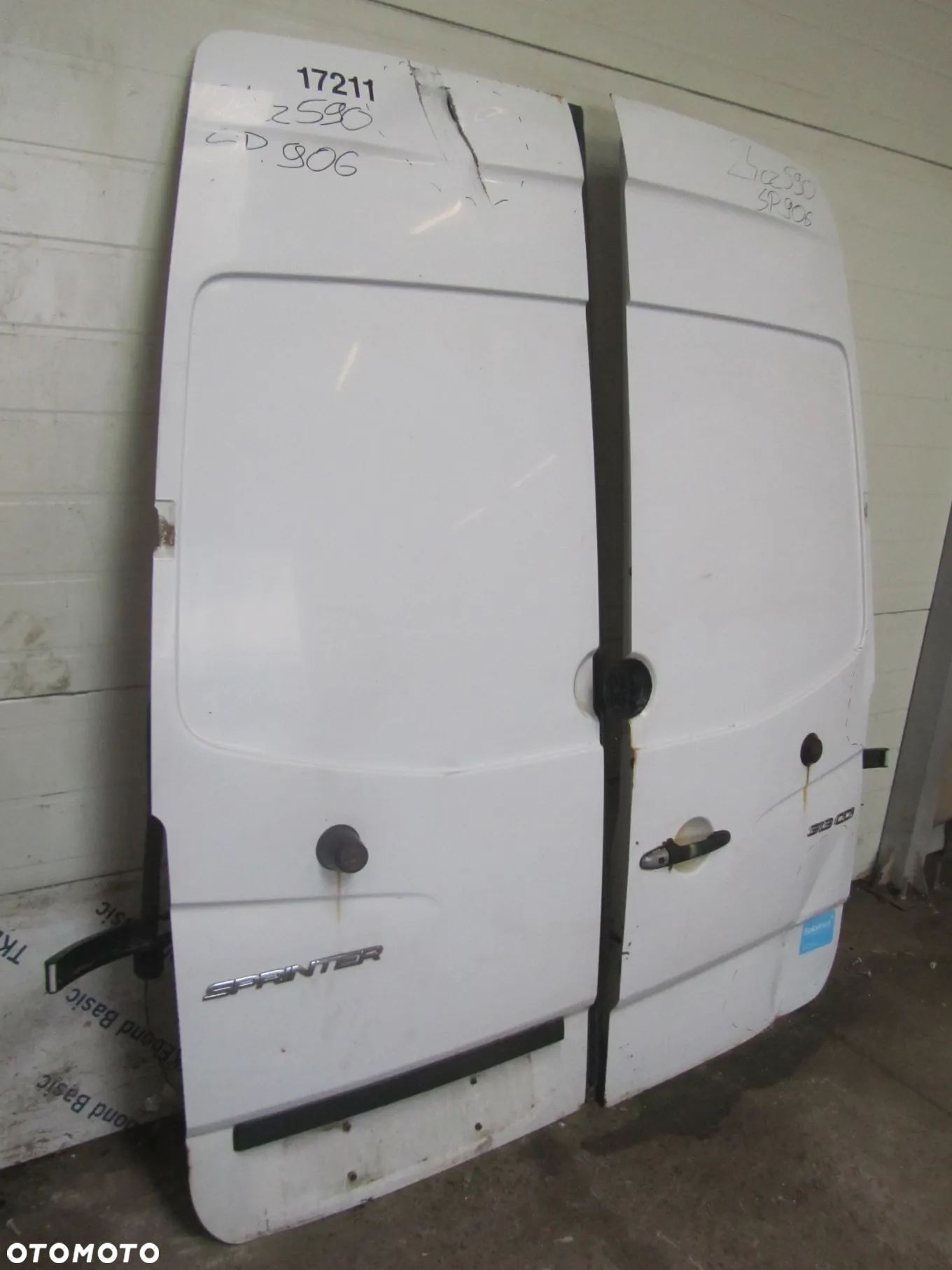 volkswagen crafter-sprinter 906 drzwi lewy tył-prawy tył max - 3