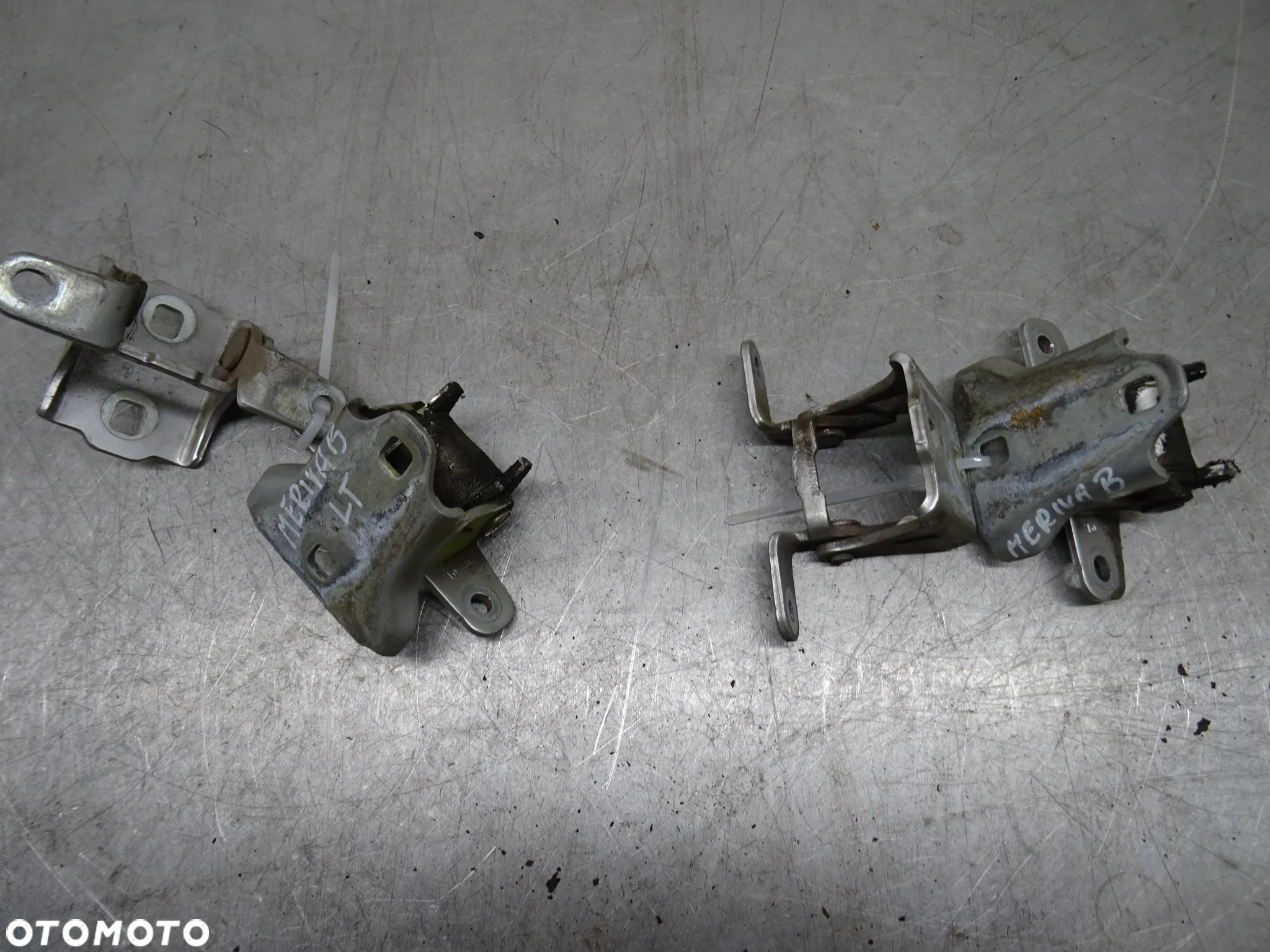 OPEL MERIVA B 10-13 1.3CDTI ZAWIAS ZAWIASY DRZWI PRAWY PRZÓD TYŁ - 7