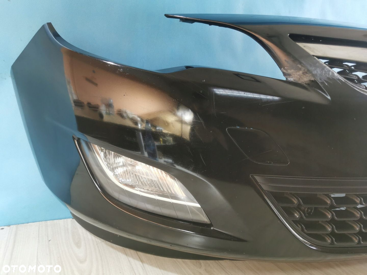 Opel Astra IV J zderzak grill przód przedni 09/12 - 2