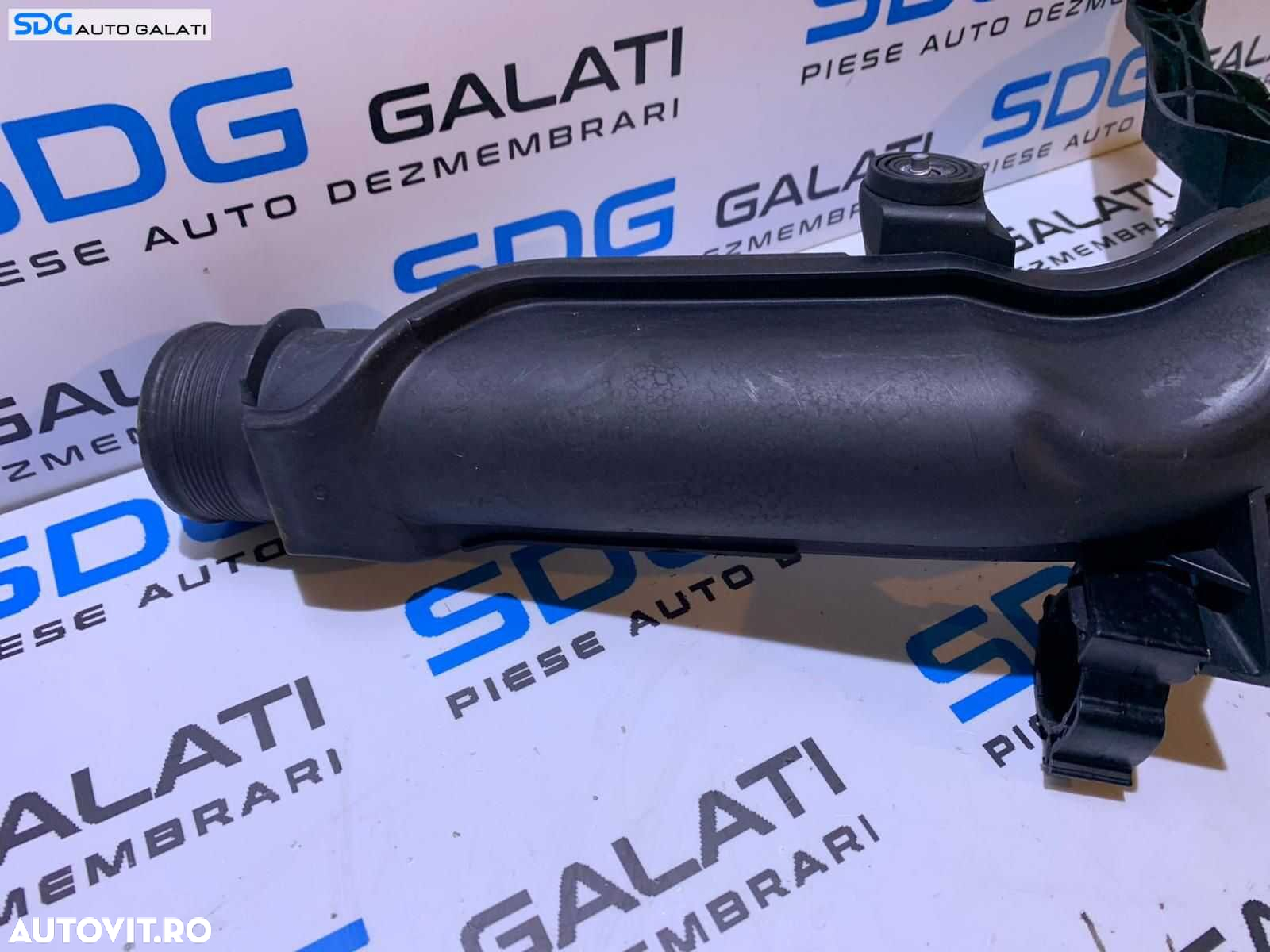 Conducta Teava Tubulatura Completa cu Senzor Presiune Aer MAP Intercooler Volkswagen Passat B6 2.0 TDI CBAA CBAB CBAC CBBB CBDC 2005 - 2010 Cod 1K0145770AE [C4205] - 3