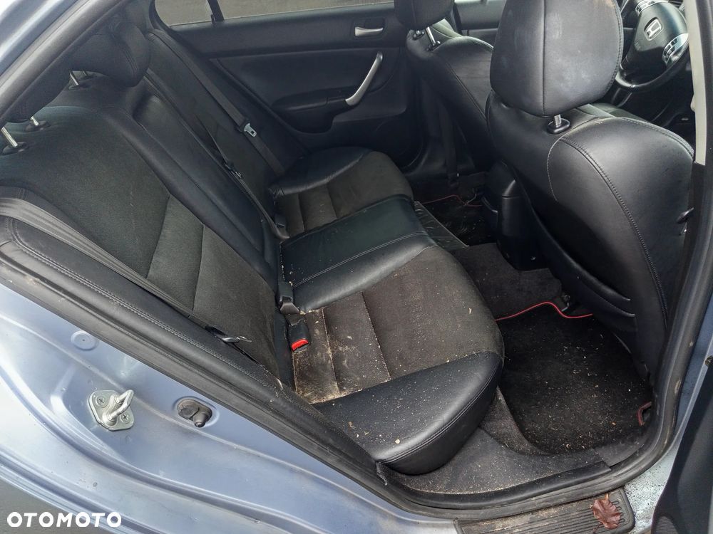 KOMPLET FOTELI HONDA ACCORD VII 02-08 SKÓRA MATERIAŁ PÓŁSKÓRA - 5