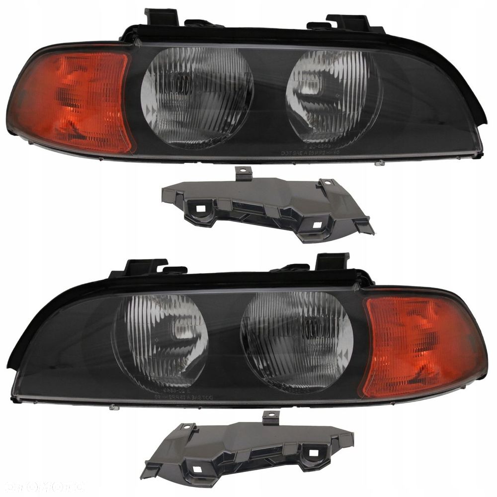 Reflektor Lampa Przód Tyc Bmw 5 e39 1995-2000 kpl - 1