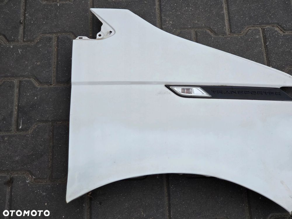 VW T6.1 błotnik prawy przód biały LB9A - 3