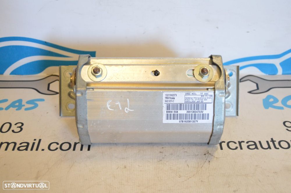 AIRBAG PASSAGEIRO PENDURA BMW SERIE 3 E92 COUPE 72129138247 9138247 34009338E E90 E90 LCI E91 E91 LCI E92 LCI E93 E93 LCI - 2