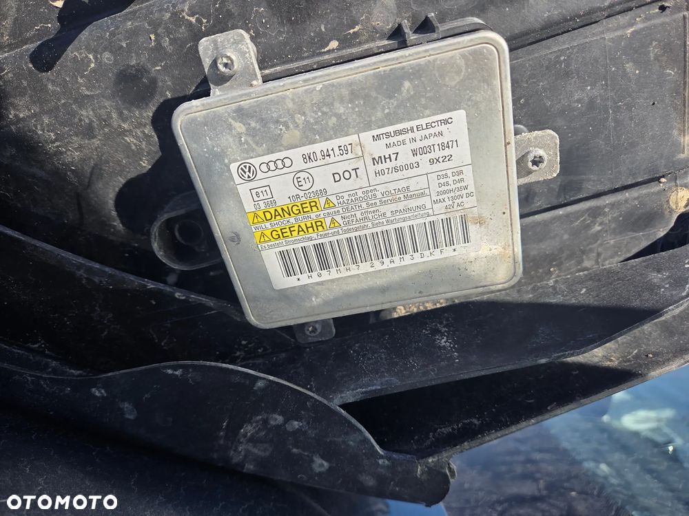 Komplet Lamp Audi A3 8P Lift Bi-Xenon Skrętny LED - 4