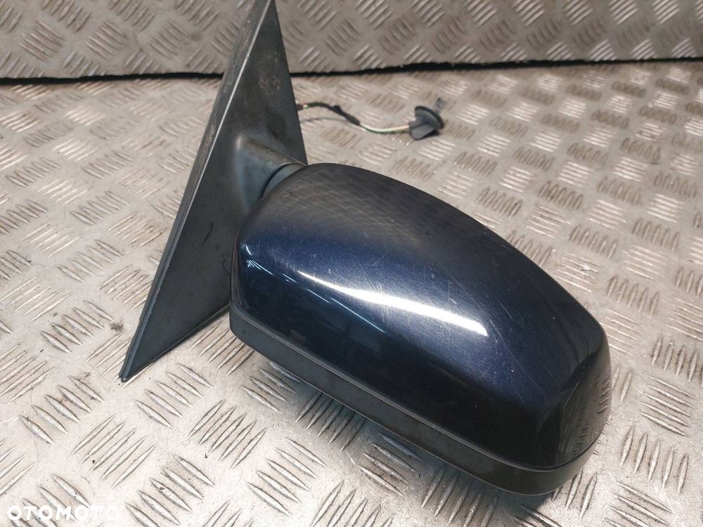 LUSTERKO PRAWE ELEKTRYCZNE BMW E60 520i 317/5 ORIENTBLAU METALLIC 4 PIN - 3