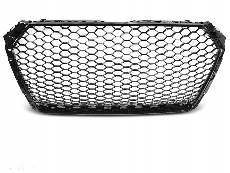 Atrapa Grill Audi A4 B9 15-19 Sport Glossy Black - 1