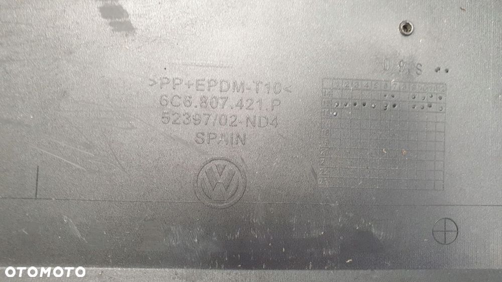 vw volkswagen polo v 6c lift gti zderzak tył tylny - 11