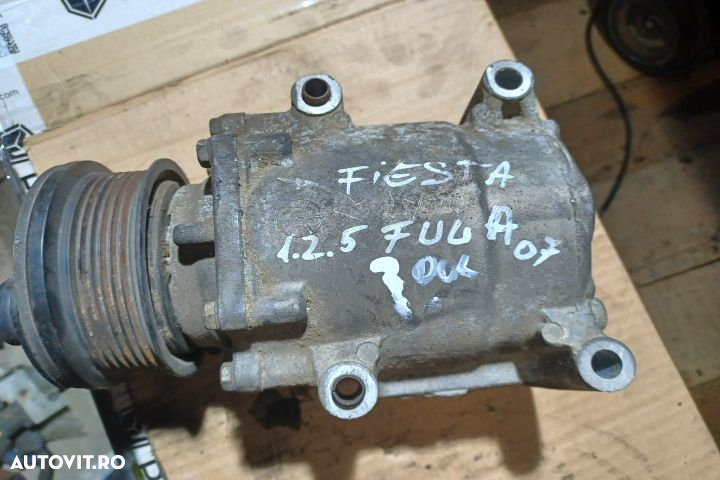 Compresor AC 6S6H19D629AA Ford Fiesta 4  [din 1996 pana  2000] Hatchback 5-usi 1.25 MT (75 hp) - 5