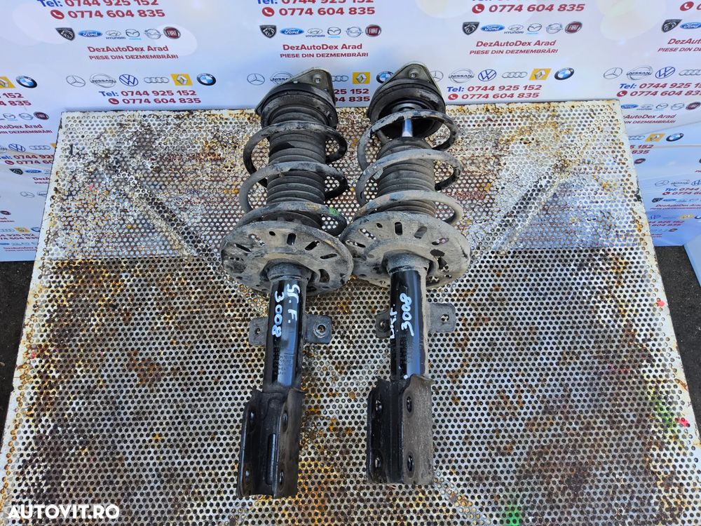 Arcuri cu telescop fata Peugeot 3008 an 2016-2024 arcuri telescoape fata stânga dreapta Peugeot 3008 - 2