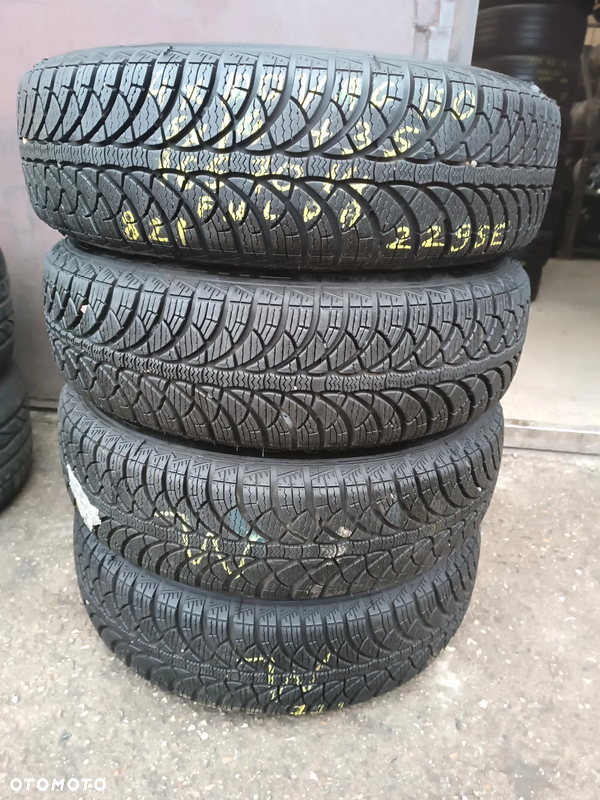 165/70R14  Opony zimowe Zima Fulda Kristall Montero 3 8mm jak NOWE 21r. Legnica ALU-RAD