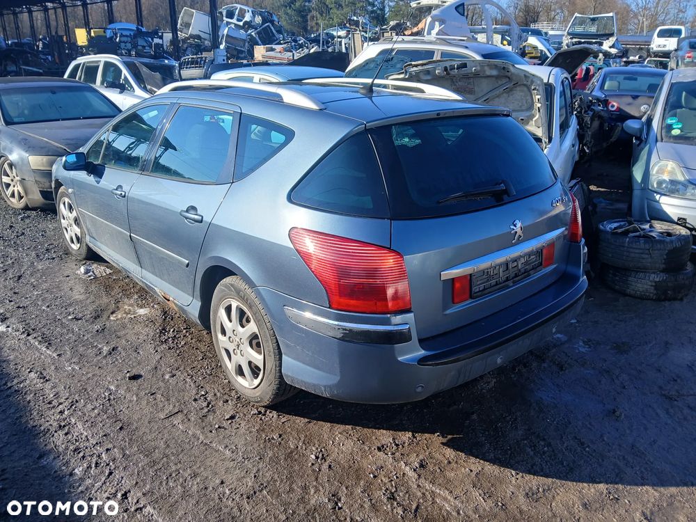 peugeot 407 sw EZWD maska zderzak lampa grill błotnik drzwi zbiornik paliwa szyba lusterko - 3