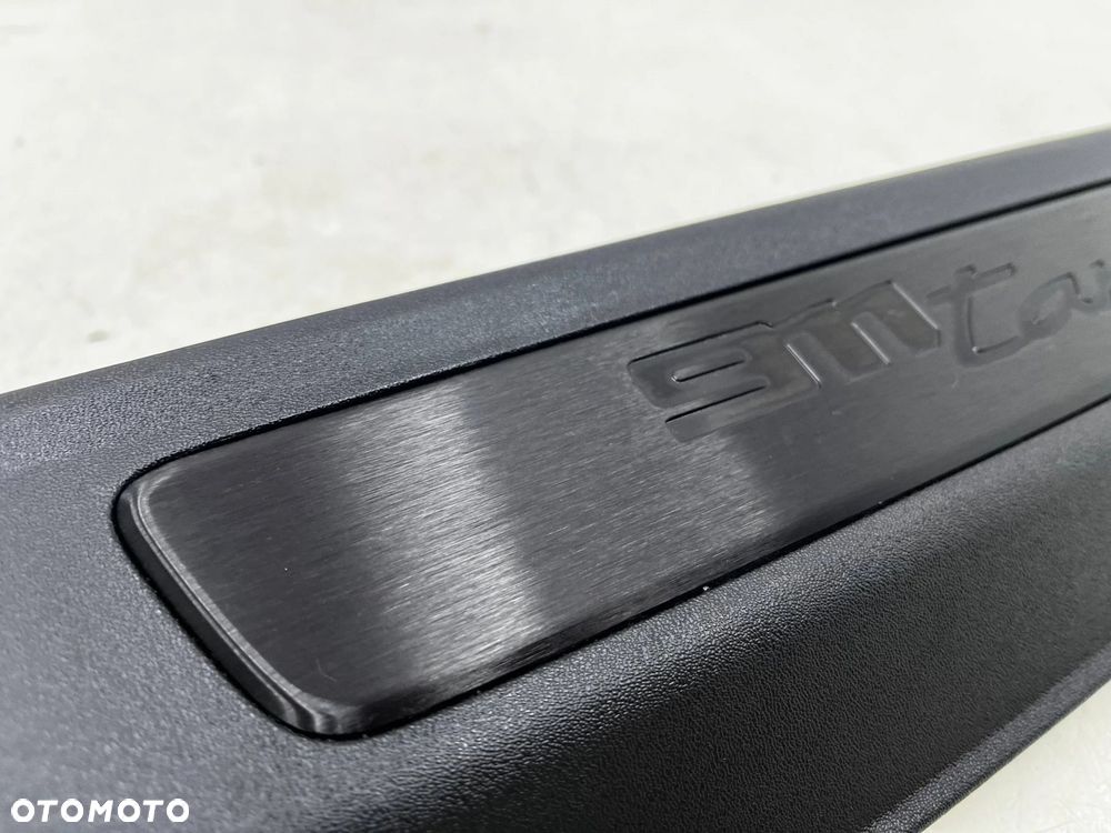 Nakładka progu Porsche 911 992 Targa 4 GTS 19r.- lewa wewnętrzna listwa progowa SATYNA oryginalna 99 - 5