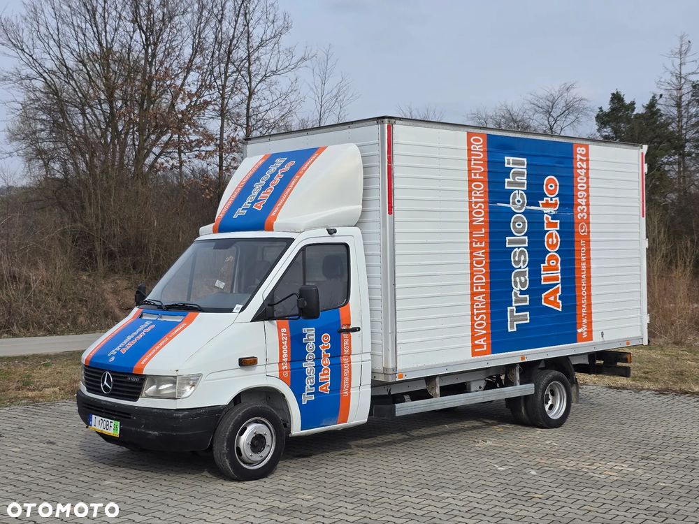 Mercedes-Benz Sprinter 412 D Kontener 4.50 M ! Klima ! Bez Korozji  ! Z Włoch ! Super Stan  ! - 1