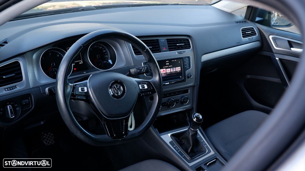 VW Golf 1.6 TDi GPS Edition Frotas - 21