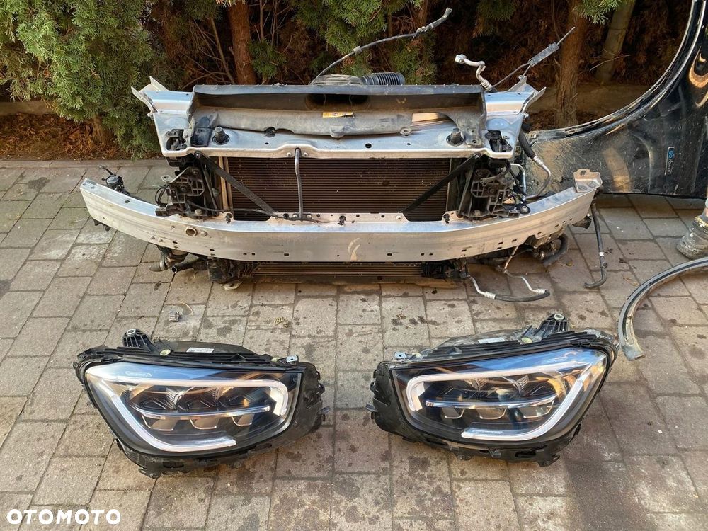 ZDERZAK MASKA LAMPA PAS KOMPLETNY PRZÓD MERCEDES GLC 253 LIFT HYBRYDA - 9
