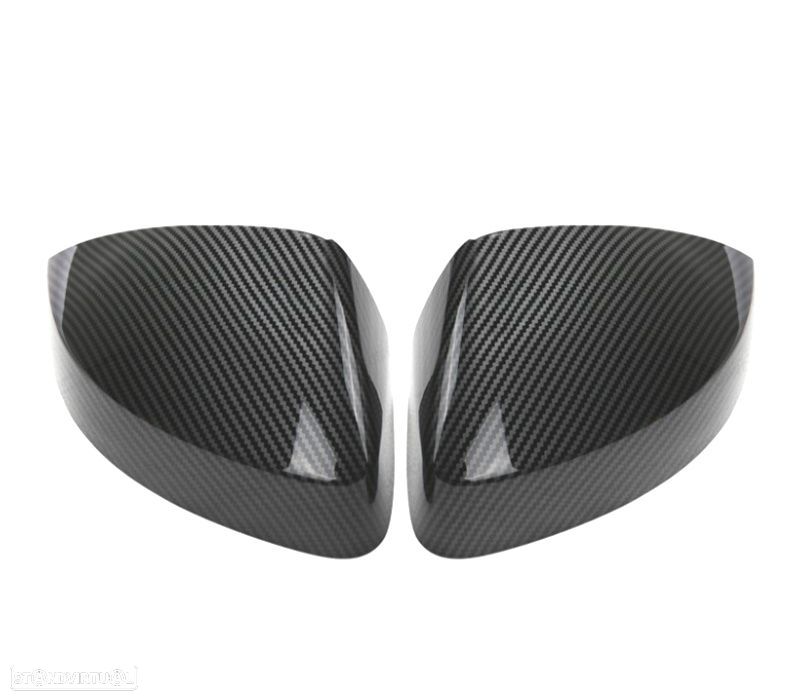 CAPAS DE ESPELHO AUDI A3 S3 RS3 8V 13-19 CARBONO - 1