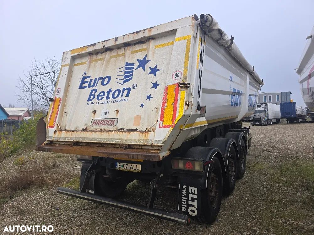 Wielton NW 3S, Otel hardox, transport agregate 28m3 - 6