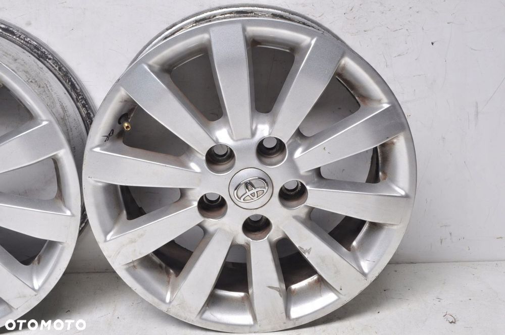 TOYOTA AURIS COROLLA FELGI ALUMINIOWE R16 6.5J 5X114.3 ET45 PZ406-E067B - 5