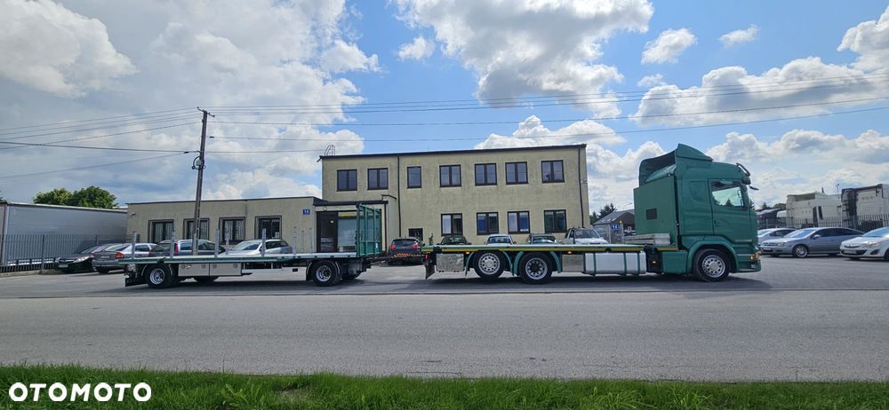 Scania SCANIA R410 + PRZYCZEPA H&W / NAJAZDY / TWIST LOCK / CENA ZA ZESTAW - 14