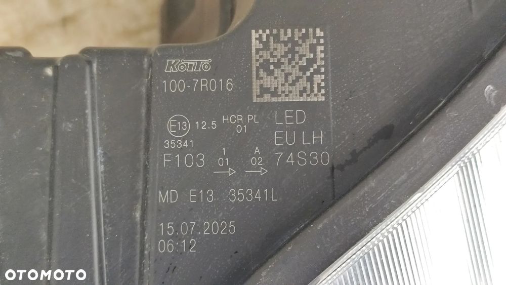 LAMPA PRZEDNIA LEWA REFLEKTOR SUZUKI VITARA III LIFT 2018- 1007R016 - 11