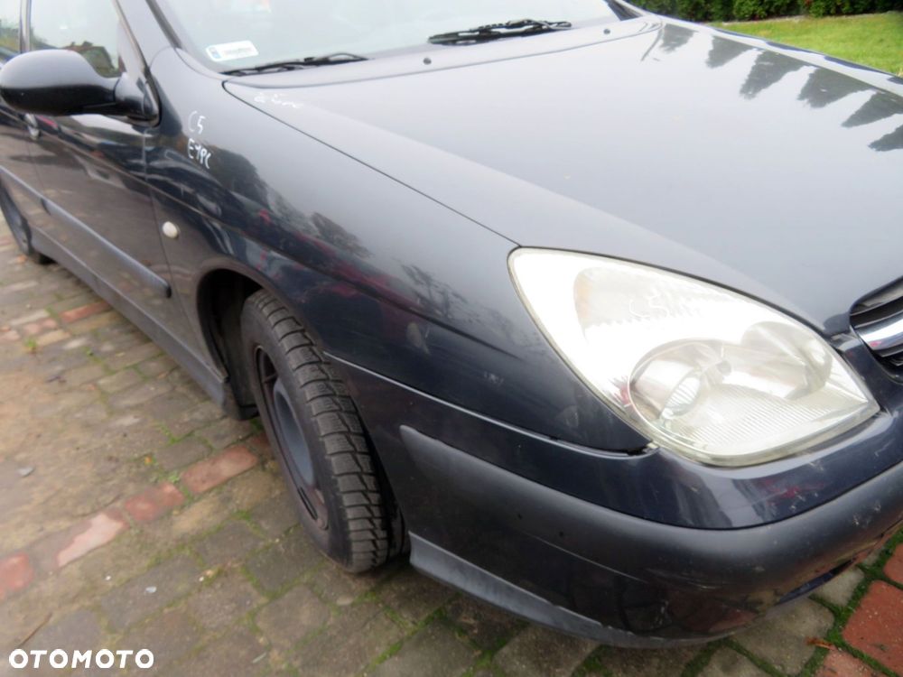 MASKA ZDERZAK BŁOTNIKI LAMPY C5 I EYPC  CITROEN 2001-2004 SZARY PRZÓD KOMPLETNY - 12