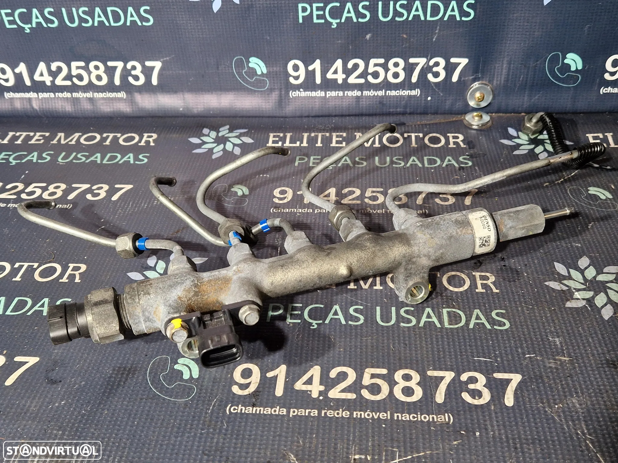 Regua de injeção usada MAZDA 6 2.2D R2AA DENSO - 4