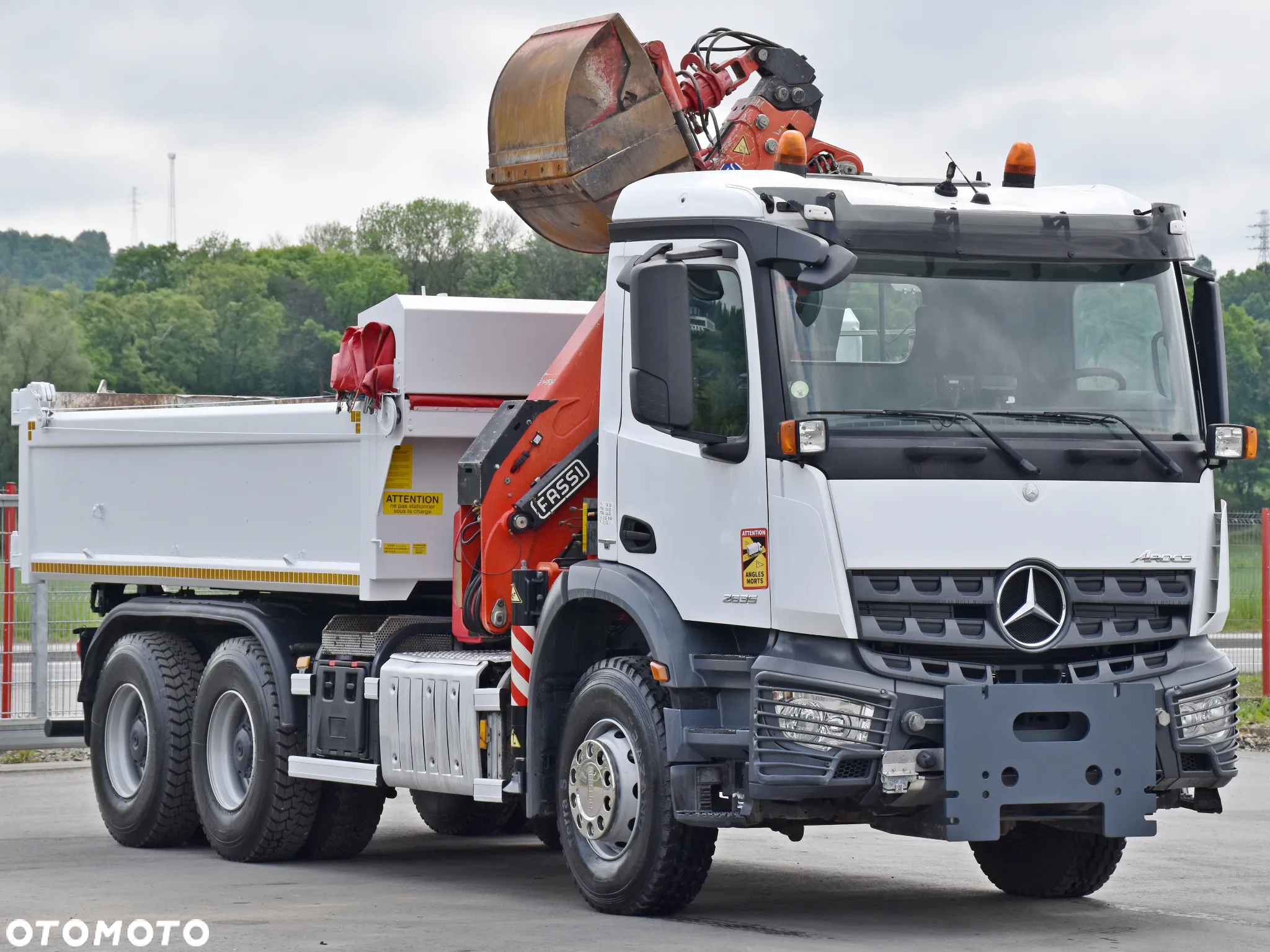 Mercedes-Benz AROCS 2635 * FASSI F165AZ.0.22 + PILOT * 6x4 - 4