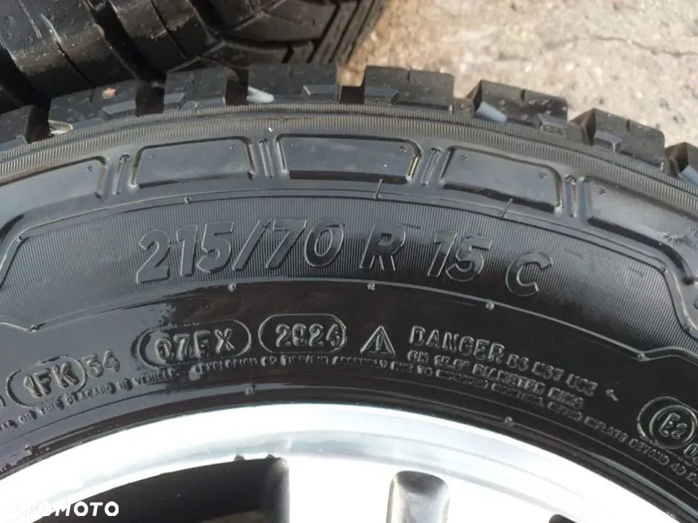Koła Felgi Aluminiowe z oponami R 15C Fiat Ducato - 9