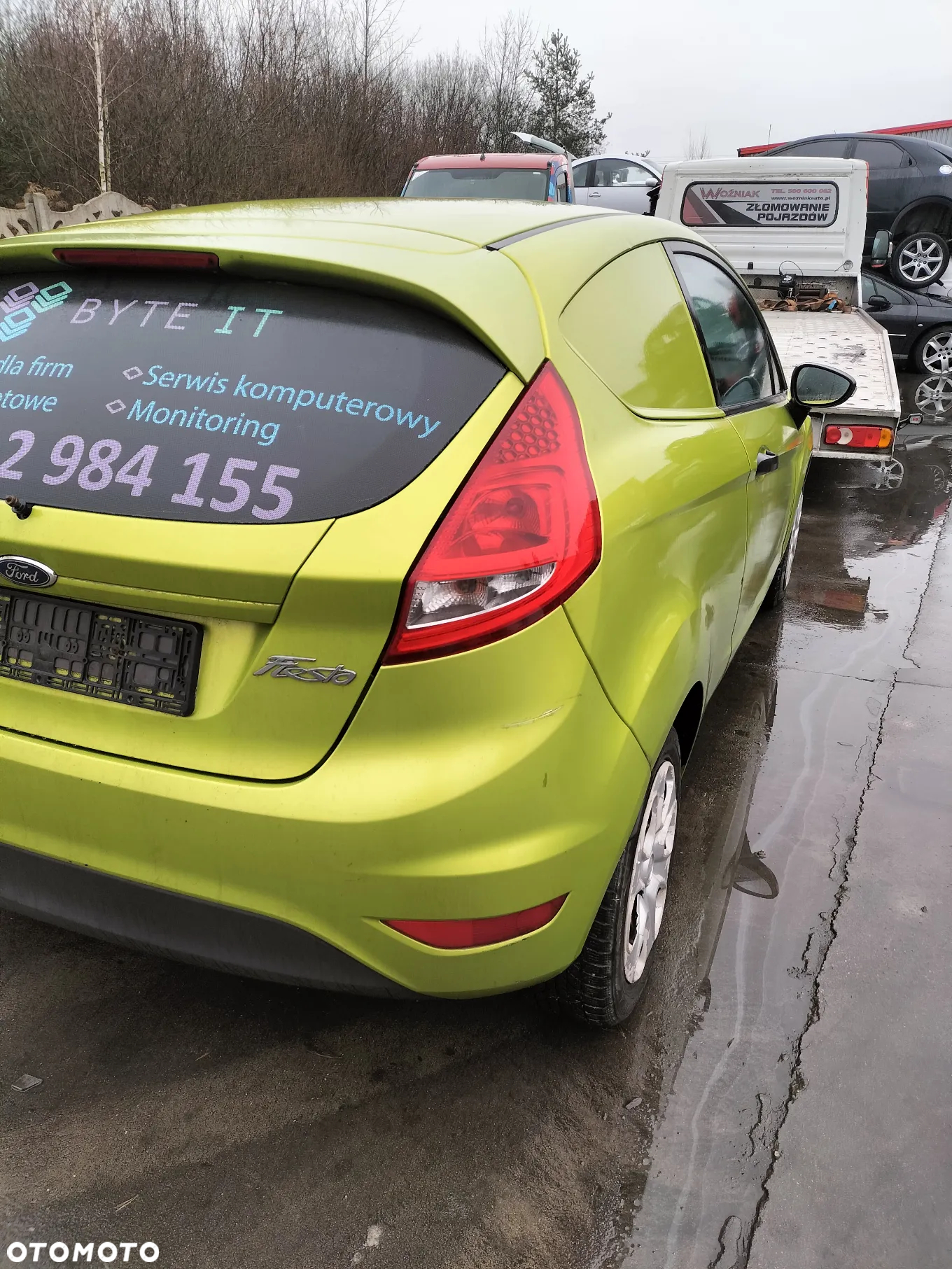 KOMPLETY PRZÓD FORD FIESTA MK7 3D 08-13r KOD LAK. 59 - 11
